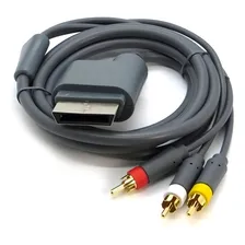 Cabo Audio Video Compativel Xbox 360 Slim Arcade Xbox Av Rca Foto mini 4