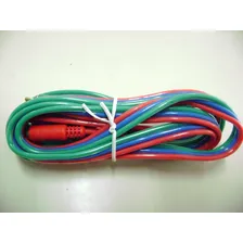 Cabo Audio/video Macho 3 Rca 2m Video Tv Led Dvd Sky Cor Verde-escuro Foto mini  3