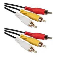 Cabo Audio/video Macho Rca, Av 1,5m Video Tv Lcd Led Dvd Sky Foto mini 3