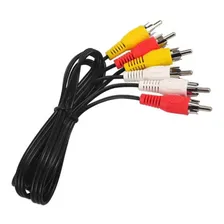 Cabo Audio/video Macho Rca, Av 1,5m Video Tv Lcd Led Dvd Sky Foto mini 4
