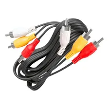Cabo Audio/video Av, Rca 1,5m Macho Video Dvd Tv Lcd Led Foto mini 4