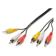 Cabo Audio/video Av Rca 1,5m Macho Video Tv Lcd Led Dvd Sky Foto mini 2
