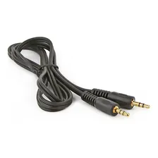 Cabo Auxiliar P2 + P2 Dourado 1,8m iPod iPad Mp3 Mp4 Gps Foto mini 1