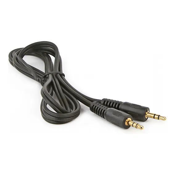 Cabo Auxiliar P2 + P2 Dourado 1,8m iPod iPad Mp3 Mp4 Gps Foto 1
