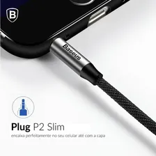 Cabo Auxiliar P2 Reforçado Yiven 1,50m Baseus Foto mini  3