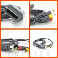 Cabo Av Xbox 360 Slim Arcade Áudio E Vídeo Alta Definição Foto mini  3