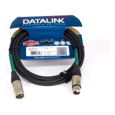 Cabo Balanceado Datalink Garage P/ Microfone Xlr Xlr 3 M Foto  mini 1