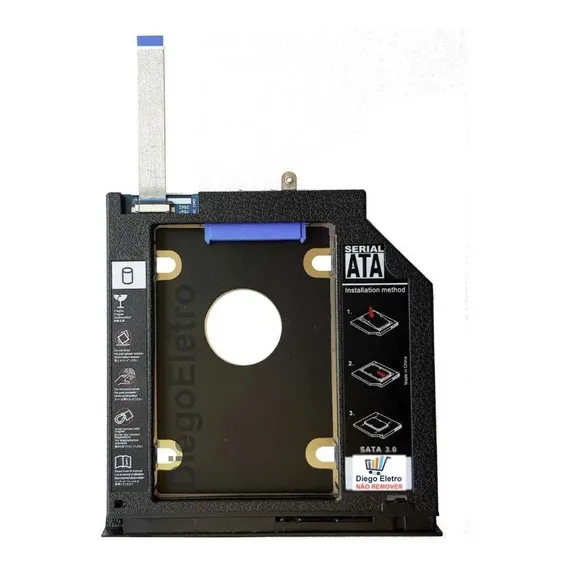 Cabo Caddy Sata Hd Dell 3567 3467 3468 3478 3562 3568 3578 Foto 1