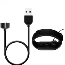 Cabo Carregador Mi Band 5 E 6 Rel贸gio Xiaomi Pulseira Usb Cor Preto Foto mini 1