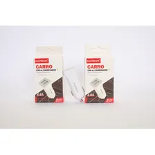 Cabo Carregador Para Carro Celular 4.8a Turbo 2usb Kapbom Foto mini 4