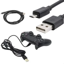 Cabo Carregar Sincronizar Controle Usb V8 P/ Ps4 Com Filtro Foto mini 2