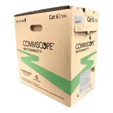Cabo Cat6 Commscope Caixa C/ 305mt Azul Foto  mini 1