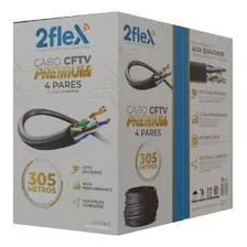Cabo Cftv Premium 4p 2flex Foto  mini 1