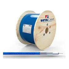 Cabo Coaxial - 400 Metros Hd 4019 Azul - Betacavi Foto mini 1