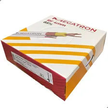 Cabo Coaxial 4mm 85% Malha - 100m Branco Megatron Cftv Foto mini 4