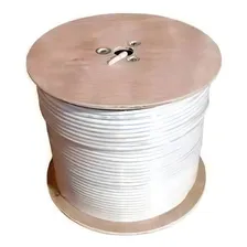 Cabo Coaxial Bipolar Blindado 4mm 500m Bobina 90% Malha G50c Foto  mini 1