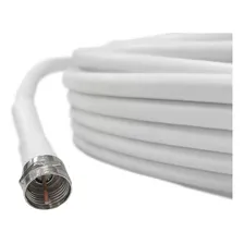 Cabo Coaxial Branco Pra Tv 15 Metros Impedância 75 Ohms Foto mini 2