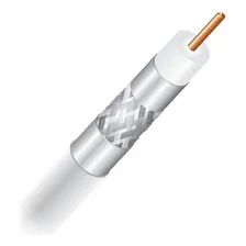 Cabo Coaxial Cabletech Rge-06 Tsnet Bco 3t00cb2 Foto mini  2