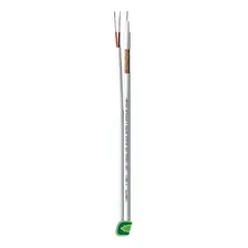 Cabo Coaxial Cftv Bipolar 4mm Flex 80% 100m Condutti Foto mini 1