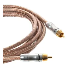 Cabo Coaxial Digital (spdif) Rca X Rca - Cristal 2 Metros Foto mini  3