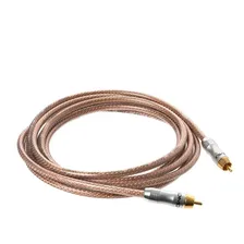 Cabo Coaxial Digital (spdif) Rca X Rca - Cristal 2 Metros Foto mini  2