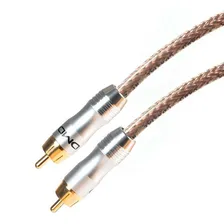 Cabo Coaxial Digital (spdif) Rca X Rca - Cristal 2 Metros Foto  mini 1