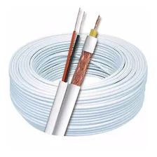 Cabo Coaxial FlexĂvel Cftv P/ Câmeras De Segurança - 100 Mts Foto mini 1