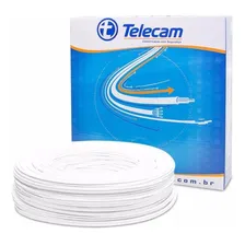 Cabo Coaxial Rf 4mm 80% Malha Bipolar 100m Cftv Telecam Foto mini 3
