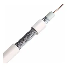 Cabo Coaxial Rg59 - 47% De Malha / 100 Metros Foto mini 1