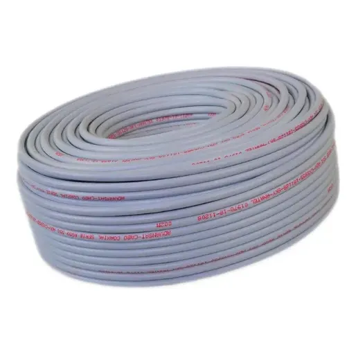 Cabo Coaxial Rg59 Com 100mt Foto 1