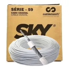 Cabo Coaxial Rg59 Com 100mt Foto mini 3