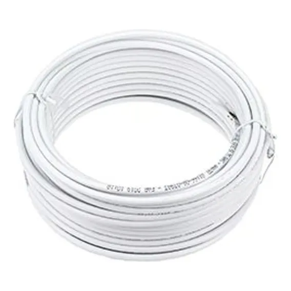 Cabo Coaxial Rg59 Malha 47% - 50 Metros Foto 1