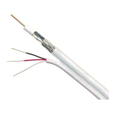 Cabo Coaxial Tripolar 67% Malha Rolo 100 Metros Cabosmix Foto mini 1