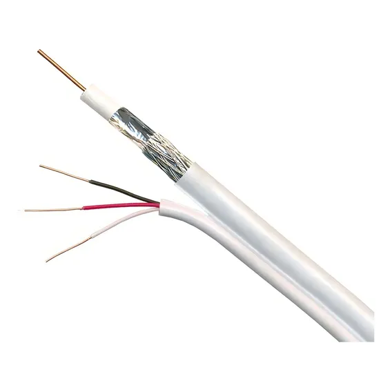 Cabo Coaxial Tripolar 67% Malha Rolo 100 Metros Cabosmix Foto 1