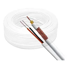 Cabo Coaxial Udi Cabos Bipolar Interno Rf 4mm 85% 100mts Foto  mini 1
