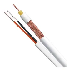 Cabo Coaxial Udi Cabos Bipolar Interno Rf 4mm 85% 100mts Foto mini  2