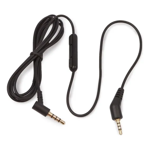 Cabo Compatível para Bose Audio Cable Quietcomfort3 Qc3 Qc-3 Com Controltalk Cor Preto Foto 1
