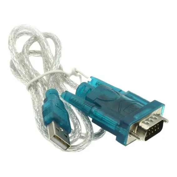 Cabo conversor adaptador USB para serial Rs232 Db9 Hl340 Ch340 Foto 1