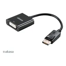 Cabo Conversor Displayport Para Dvi - 20cm - Akasa Foto mini 2