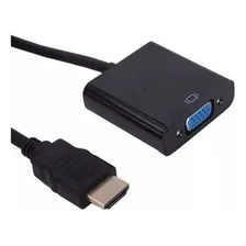 Cabo Conversor Hdmi Para Vga Femea Pc Ps3 Ps4 Projetor Foto mini  3