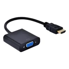 Cabo Conversor Hdmi Para Vga Femea Pc Ps3 Ps4 Projetor Foto  mini 1