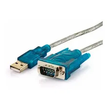 Cabo Conversor Porta Serial Rs232 Usb Azul Vga Macho 70cm Foto mini 1