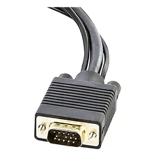 Cabo Conversor Vga Para Hdmi Com Áudio Usb Cirilo Cabos Foto mini 2