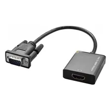 Cabo Conversor Vga Para Hdmi Com Cabo Áudio P2 + Cabo Usb Foto mini 3