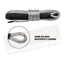 Cabo / Corda Sintético Kevlar 6mm X 15m Guincho Atv / Utv Foto mini 4
