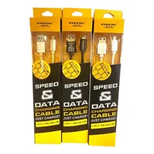 Cabo Dados Carga Revestimento Nylon 1.5 Metros Micro Usb V8 Cor Preto Foto mini 3