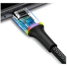 Cabo Dados Carregador Usb iPhone 5 iPhone 6 Baseus 7 Origina Cor Preto Foto mini 3