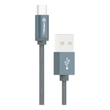 Cabo Dados Turbo Usb Tipo C 1m Pmcell Cromo879 Cb-21 Foto mini 1