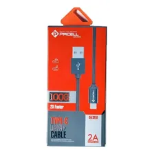 Cabo Dados Turbo Usb Tipo C 1m Pmcell Cromo879 Cb-21 Foto mini 2