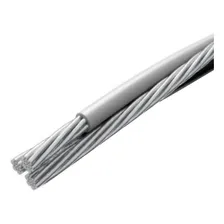 Cabo De Aluminio Com 2 Fase Encapadas Preto E Cinza + 1 Neutro Nu (desencapado) Cabo Aluminio Triplex 25mm 250 Metros Cor PTCZNU Foto mini 1